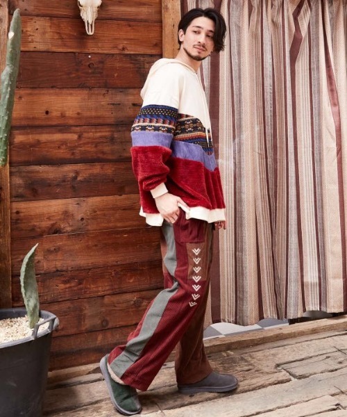 チャイハネ（チャイハネ）の「【チャイハネ】ボアシュMEN'Sサボシューズ（その他シューズ・メンズ・ブラック/ブラウン/グリーン/チャコール・L/LL）」の15枚目の写真