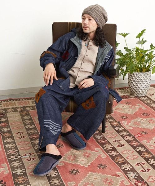 チャイハネ（チャイハネ）の「【チャイハネ】ボアシュMEN'Sサボシューズ（その他シューズ・メンズ・ブラック/ブラウン/グリーン/チャコール・L/LL）」の18枚目の写真