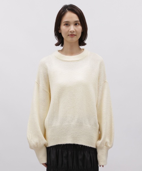 LAKOLE（ラコレ）の「5ゲージ袖ボリュームニットプルオーバー / 988123