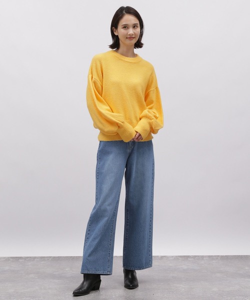 LAKOLE（ラコレ）の「5ゲージ袖ボリュームニットプルオーバー / 988123