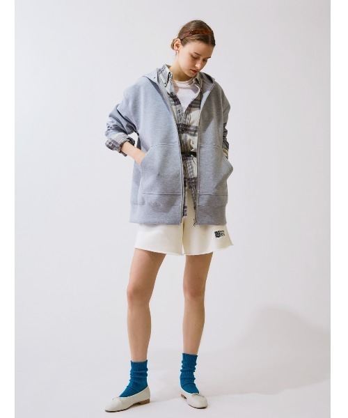 THE SHINZONE（ザ　シンゾーン）の「THE SHINZONE/シンゾーン　フーディ　HOODIE　24SMSCU08（パーカー・レディース・グレー・FREE）」の19枚目の写真