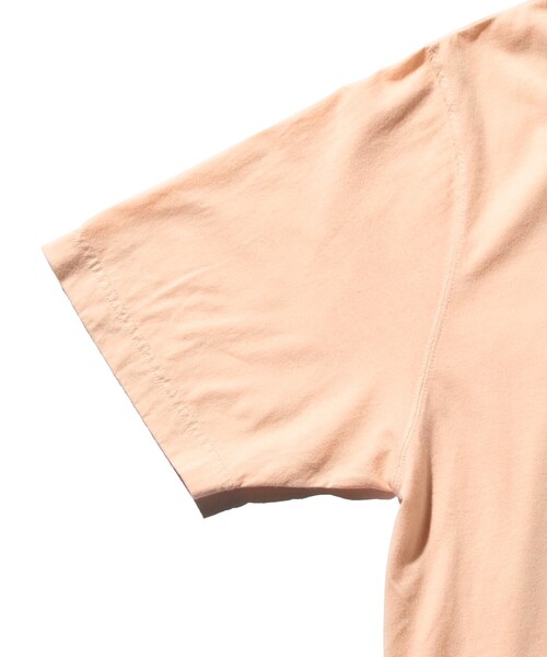 BEAMS PLUS（ビームスプラス）の「BEAMS PLUS / ヘンリーネック Tシャツ（Tシャツ/カットソー・メンズ・グレー/サックスブルー/イエロー/ピンク/オリーブ/シルバー・L/S/XL/M）」の17枚目の写真