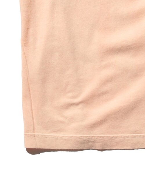 BEAMS PLUS（ビームスプラス）の「BEAMS PLUS / ヘンリーネック Tシャツ（Tシャツ/カットソー・メンズ・グレー/サックスブルー/イエロー/ピンク/オリーブ/シルバー・L/S/XL/M）」の15枚目の写真