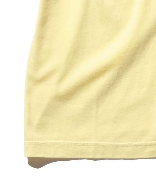 BEAMS PLUS（ビームスプラス）の「BEAMS PLUS / ヘンリーネック Tシャツ（Tシャツ/カットソー・メンズ・グレー/サックスブルー/イエロー/ピンク/オリーブ/シルバー・L/S/XL/M）」の20枚目の写真