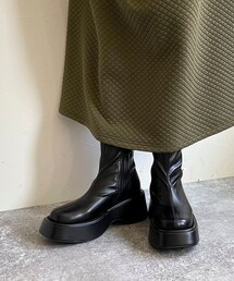 fredy emue | プラットフォームストレッチブーツ(ブーツ)