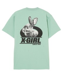 X-girl | TWO TONE RABBIT S/S TEE(Tシャツ/カットソー)