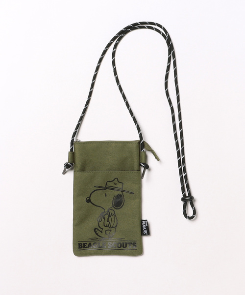 PEANUTS(ピーナッツ)の「PEANUTS/ピーナッツ ファスナーサコッシュ(ショルダーバッグ・レディース・キナリ/ネイビー/カーキ・ONE SIZE)」の11枚目の写真