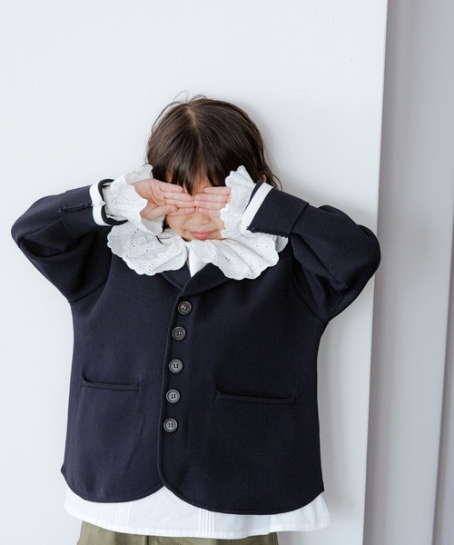 LOWRYS FARM（ローリーズファーム）の「ニットセーラーカーディガン