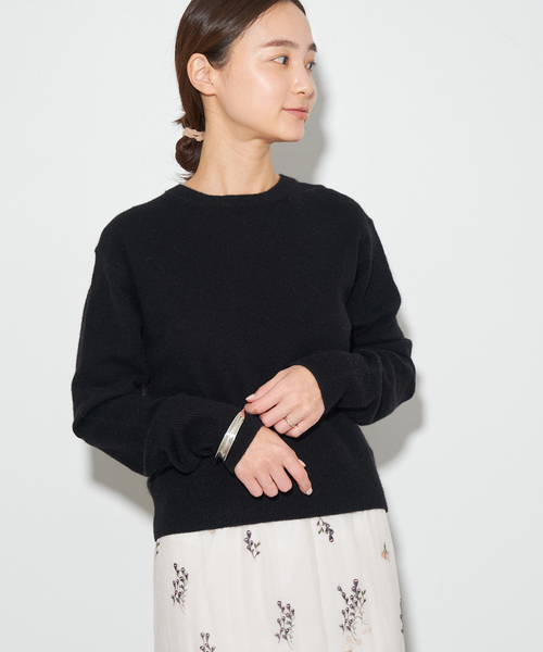 セール】w/cas/si クループルオーバー（ニット/セーター）｜Plage