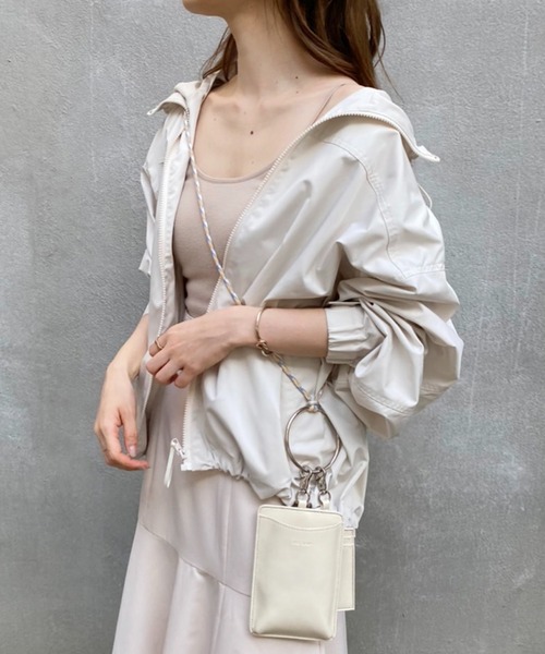 one after another NICE CLAUP（ワンアフターアナザーナイスクラップ）の「【WEB限定】ユーティリティーマウンテンパーカー（マウンテンパーカー・レディース・ベージュ/ブラック/アイボリー・FREE）」の22枚目の写真