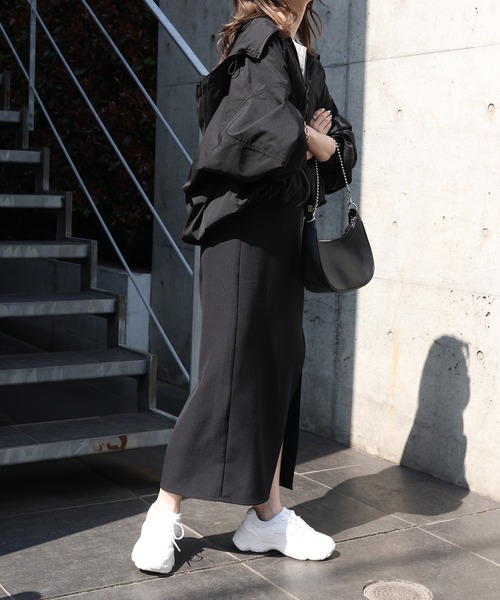 one after another NICE CLAUP（ワンアフターアナザーナイスクラップ）の「【WEB限定】ユーティリティーマウンテンパーカー（マウンテンパーカー・レディース・ベージュ/ブラック/アイボリー・FREE）」の13枚目の写真