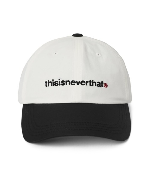 thisisneverthat（ディスイズネバーザット）の「SUPPLEX Sport T-Logo Cap（キャップ・メンズ・ネイビー/ブラック/ライトブルー/ホワイト×ブラック・FREE）」の5枚目の写真