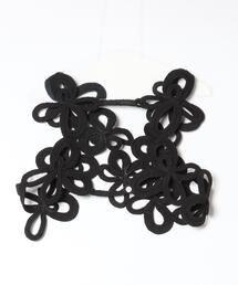 ラムシェ/ハーネスRUMSHE Flower Bond Yarn Harness Flower Bond Yarn Harness / black | GOODS | RUMCHE OFFICIAL ONLINE