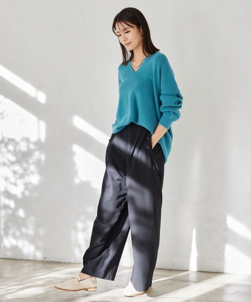 Elura(エルーラ)の「マリンワイドパンツ/996881(その他パンツ・レディース・ブラック/ネイビー/ホワイト・MEDIUM/LARGE)」の19枚目の写真
