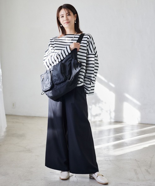 Elura(エルーラ)の「マリンワイドパンツ/996881(その他パンツ・レディース・ブラック/ネイビー/ホワイト・MEDIUM/LARGE)」の18枚目の写真