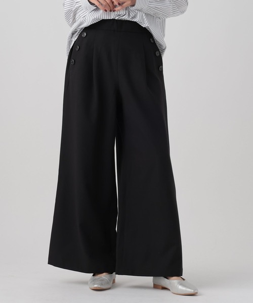 Elura(エルーラ)の「マリンワイドパンツ/996881(その他パンツ・レディース・ブラック/ネイビー/ホワイト・MEDIUM/LARGE)」の15枚目の写真