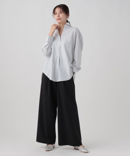 Elura(エルーラ)の「マリンワイドパンツ/996881(その他パンツ・レディース・ブラック/ネイビー/ホワイト・MEDIUM/LARGE)」の14枚目の写真