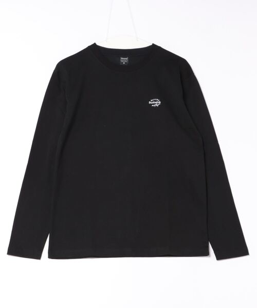 B.I.D.(ビーアイディー)の「《ミドルウェイト クルーネック刺繍ロングスリーブカットソー(Tシャツ/カットソー・レディース・ブルー/ブラック/ホワイト・MEDIUM/LARGE)」の8枚目の写真