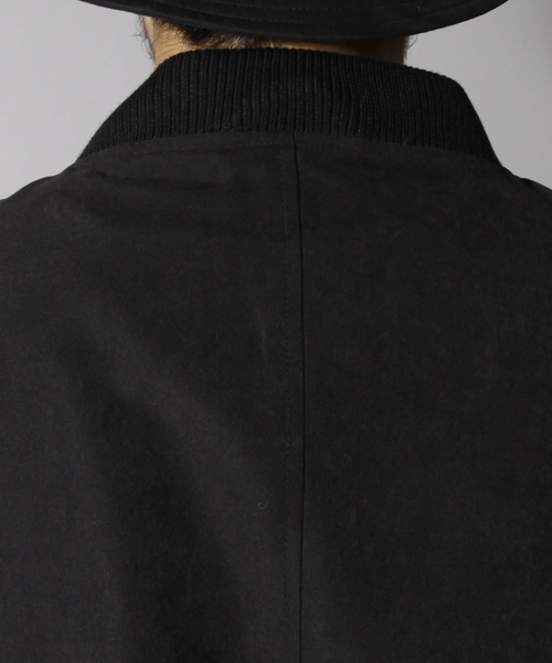 AMERICAN RAG CIE（アメリカンラグシー）の「AMERICAN RAG CIE ミリタリーL-2型ナイロンブルゾン / 113-AMG-M152-BL601（ミリタリージャケット・メンズ・ブラック/バーガンディー・1/3/2）」の17枚目の写真