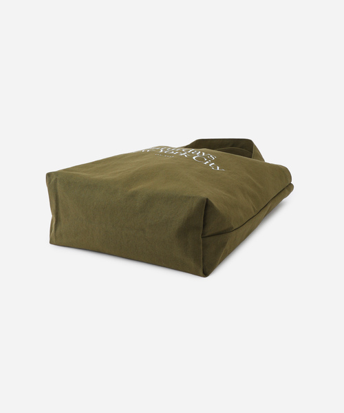 Saturdays NYC（サタデーズ ニューヨークシティ ）の「Miller Standard Tote（トートバッグ・メンズ・オリーブ/オフホワイト/ブラック・FREE）」の6枚目の写真