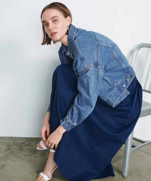 N.O.R.C（ノーク）の「ボリュームスリーブデニムジャケット（デニム