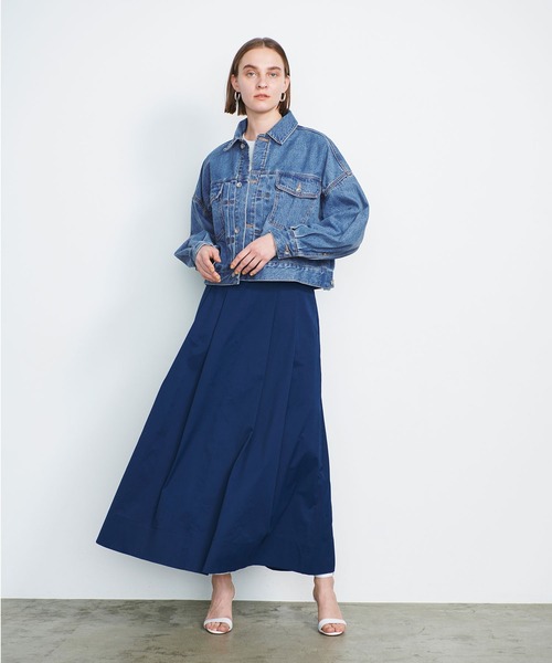 N.O.R.C（ノーク）の「ボリュームスリーブデニムジャケット（デニムジャケット・レディース・オフホワイト/ブルー・フリー）」の5枚目の写真