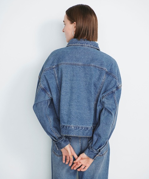 N.O.R.C（ノーク）の「ボリュームスリーブデニムジャケット（デニム