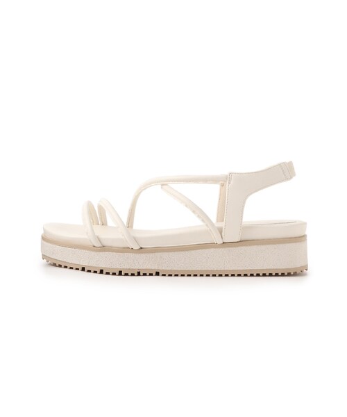 grove（グローブ）の「◆【人間工学】ふわフィットサンダル（サンダル・レディース・ブラック/シルバー/アイボリー/ベージュ系その他7・M/L/S）」の8枚目の写真