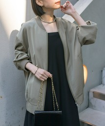 RIVE DROITE | サテンライトブルゾン(ブルゾン)