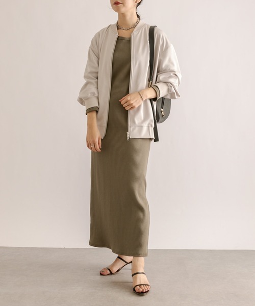 RIVE DROITE（リヴドロワ）の「サテンライトブルゾン（ブルゾン