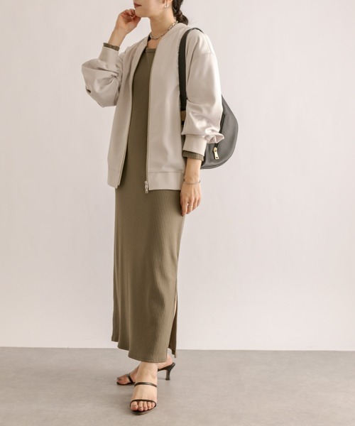 RIVE DROITE（リヴドロワ）の「サテンライトブルゾン（ブルゾン