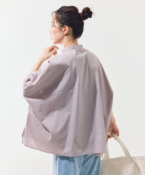 限定展開ドルマンスリーブワイドビッグブロードシャツ