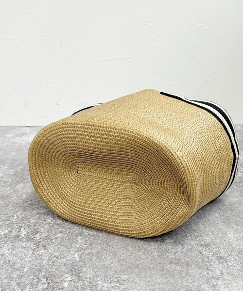 fredy emue（フレディエミュ）の「テープハンドルPPブレードバッグ（トートバッグ・レディース・ベージュ/ブラック・FREE）」の12枚目の写真