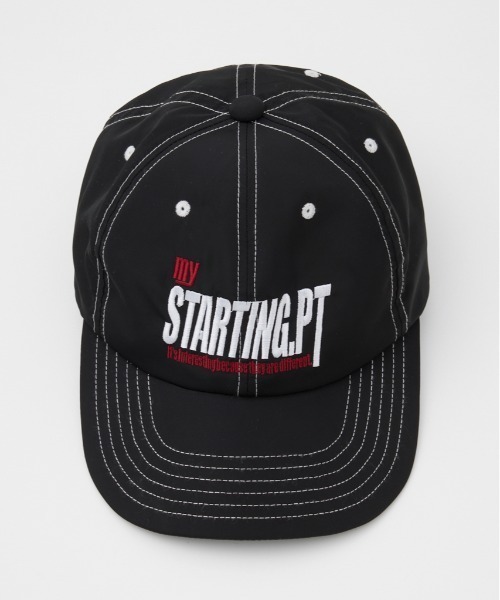 SLY（スライ）の「BI COLOR STITCH LOGO CAP バイカラー ステッチ ロゴ キャップ（キャップ・レディース・ブラック/ブラウン・FREE）」の7枚目の写真