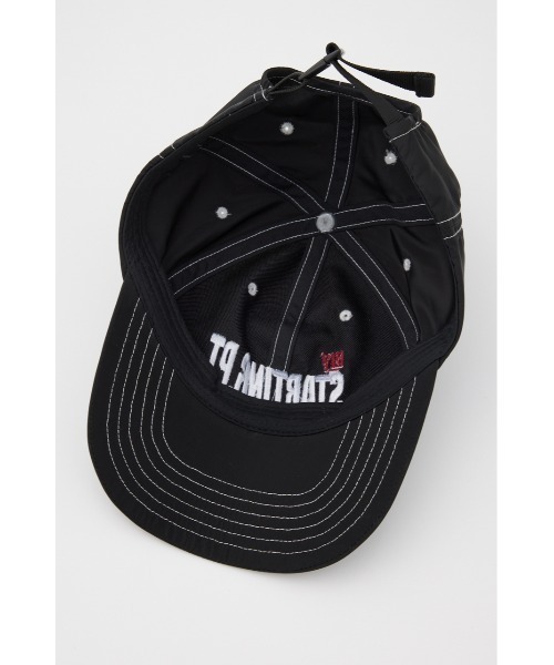 SLY（スライ）の「BI COLOR STITCH LOGO CAP バイカラー ステッチ ロゴ キャップ（キャップ・レディース・ブラック/ブラウン・FREE）」の11枚目の写真