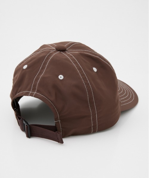 SLY（スライ）の「BI COLOR STITCH LOGO CAP バイカラー ステッチ ロゴ キャップ（キャップ・レディース・ブラック/ブラウン・FREE）」の16枚目の写真