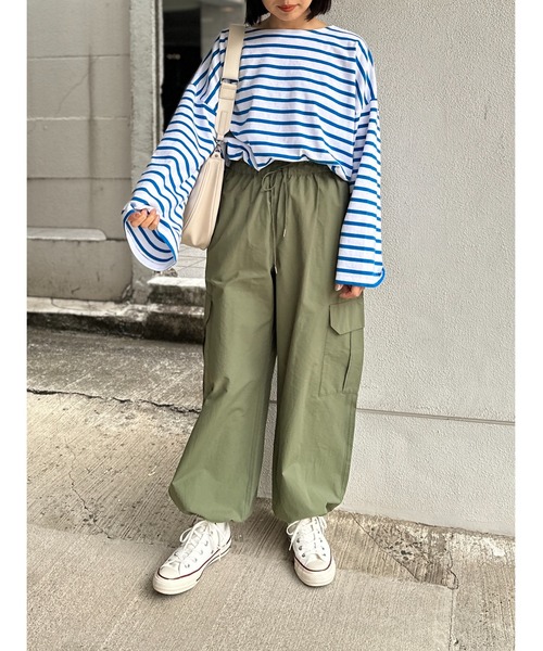 LEPSIM（レプシィム）の「コットンナイロンミリタリーカーゴパンツ