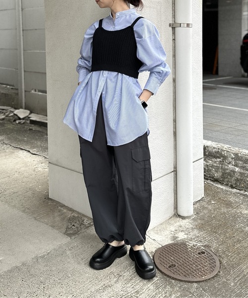 LEPSIM（レプシィム）の「コットンナイロンミリタリーカーゴパンツ