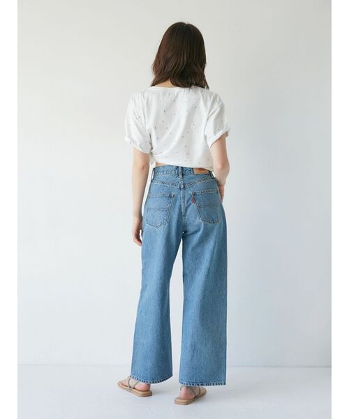Ungrid（アングリッド）の「ビジューショートTee（Tシャツ/カットソー・レディース・ブラック/オフホワイト・FREE）」の9枚目の写真