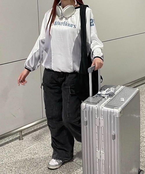 FCMM（エフシーエムエム）の「【日本限定アイテム】AFTERHOURS PULLOVER / アフターアワープルオーバー（ジャージ・メンズ・ホワイト/ブラウン・MEDIUM/LARGE）」の8枚目の写真