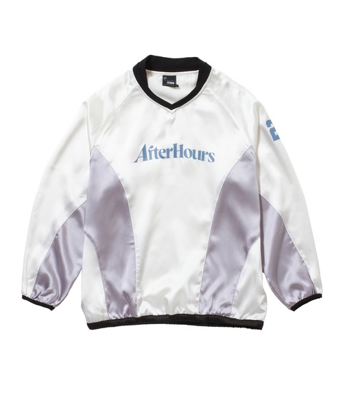 FCMM（エフシーエムエム）の「【日本限定アイテム】AFTERHOURS PULLOVER / アフターアワープルオーバー（ジャージ・メンズ・ホワイト/ブラウン・MEDIUM/LARGE）」の5枚目の写真