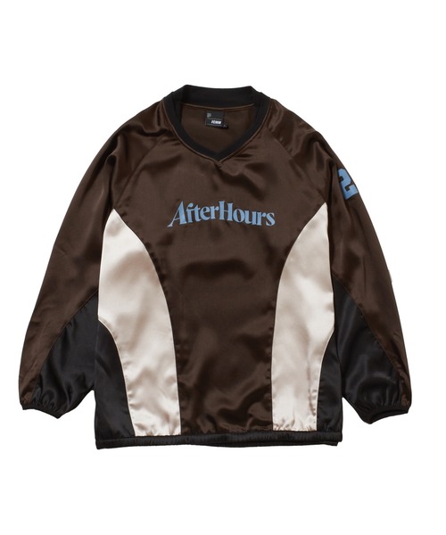 FCMM（エフシーエムエム）の「【日本限定アイテム】AFTERHOURS PULLOVER / アフターアワープルオーバー（ジャージ・メンズ・ホワイト/ブラウン・MEDIUM/LARGE）」の13枚目の写真