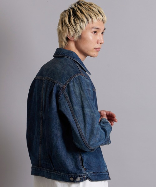 EDWIN（エドウィン）の「EDWIN 505 50DENIM JACKET（デニムジャケット・メンズ・ダークインディゴブルー・XL/L/M）」の9枚目の写真
