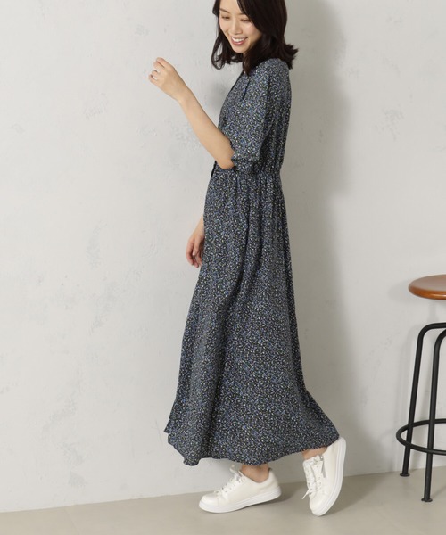 FOUND GOOD（ファウンドグッド）の「接触冷感・UV. 速乾・お手入れ簡単コタット前開きワンピース（ワンピース・レディース・グレー系/パープル系/グレー系1/ブルー系1・M/S/L）」の10枚目の写真