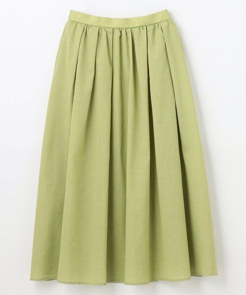 ANY（エニィ）の「【ウエストゴム】シャンブレーライクフレアスカート（スカート・レディース・ダークグリーン系/ブラック系5/グレー系/ライラック系・1/2/3）」の19枚目の写真