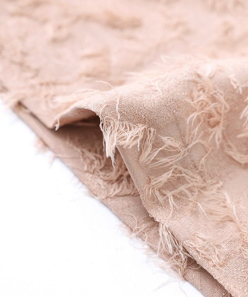 n'OrLABEL（ノアールレーベル）の「【廃盤】『ジャカードキャミソール』（キャミソール・レディース・ブラック/ピンクベージュ・2/1）」の8枚目の写真