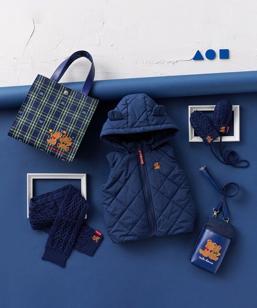 ミキハウスベア トートバッグ（トートバッグ）｜MIKI HOUSE