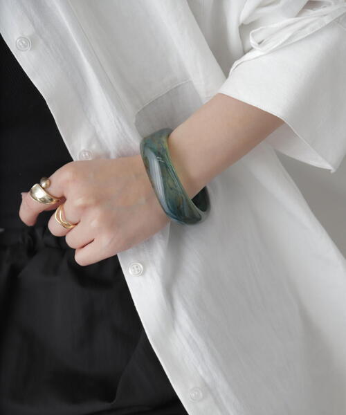 FREE'S MART（フリーズマート）の「◆サークルカラーバングル（バングル/リストバンド・レディース・ブラウン/グリーン・ﾌﾘ-）」の7枚目の写真