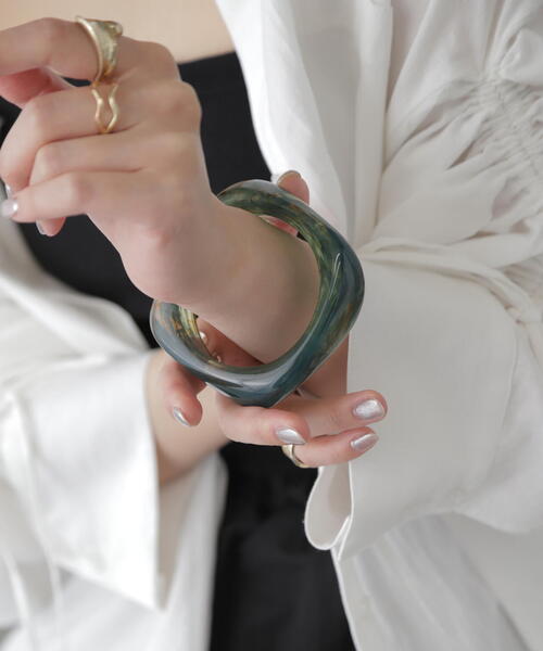 FREE'S MART（フリーズマート）の「◆サークルカラーバングル（バングル/リストバンド・レディース・ブラウン/グリーン・ﾌﾘ-）」の8枚目の写真