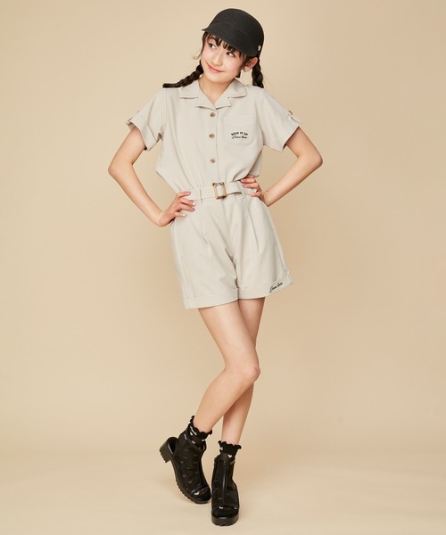 JENNI love(ジェニィラブ)の「リネンライクショートパンツ(その他パンツ・キッズ・カーキ/ベージュ/サックスブルー・160cm/150cm/140cm/130cm)」の7枚目の写真